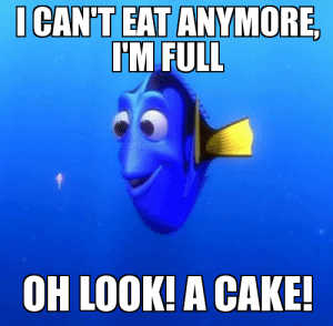 ..where's the cake when I need it....