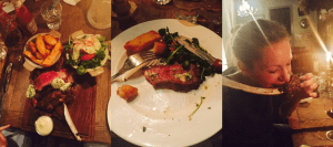 The Macpherson sisters like steak... Especially greedy Maggie - my hero